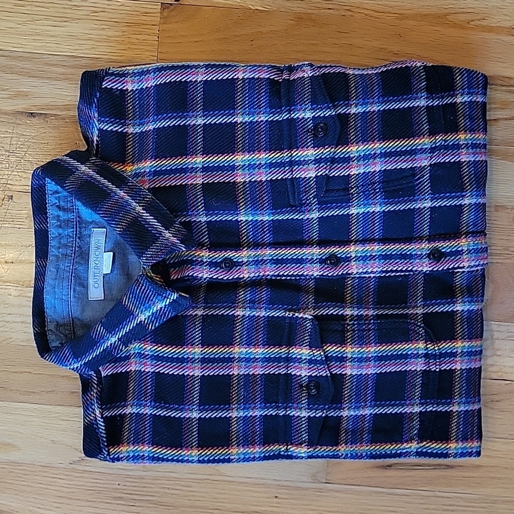 Outerknown Blanket Shirt XL kelly slater jacket sweater